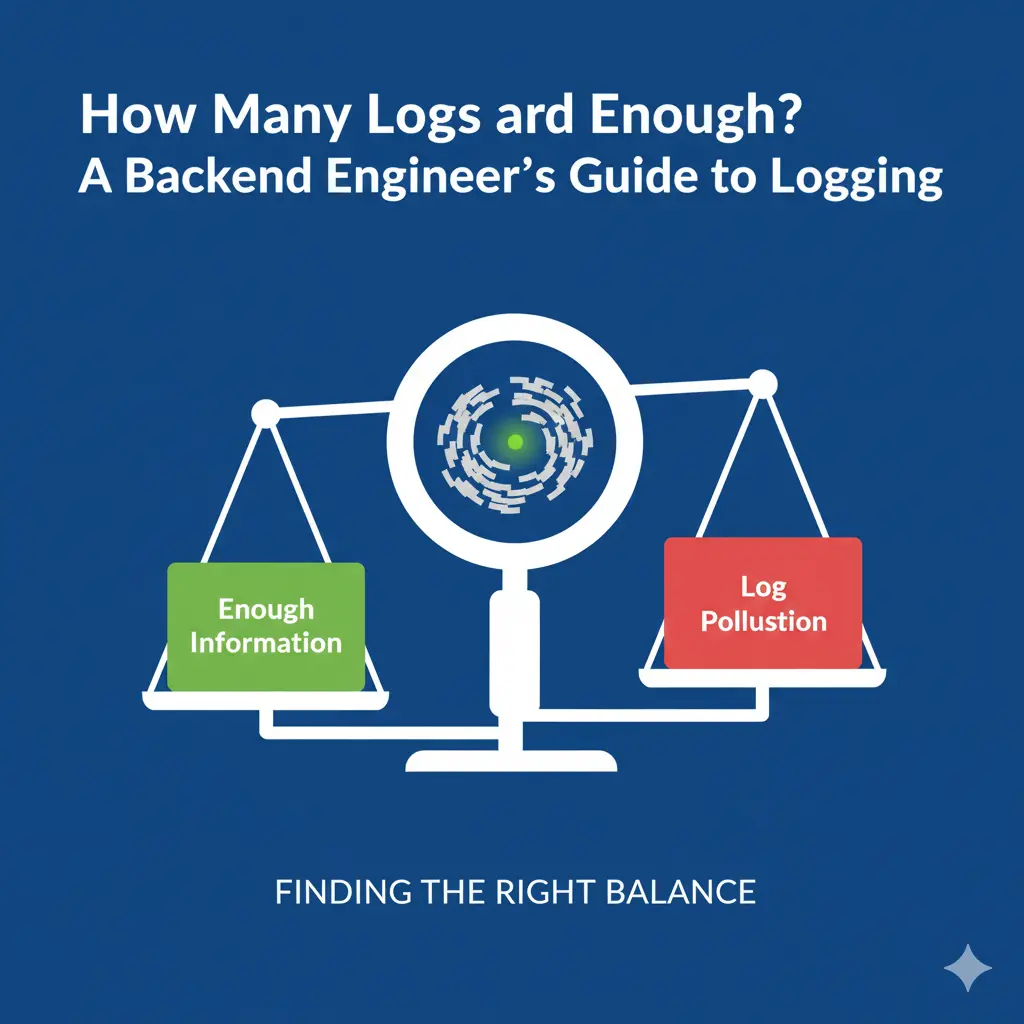 How Many Logs Are Enough? A Backend Engineer's Guide to Logging